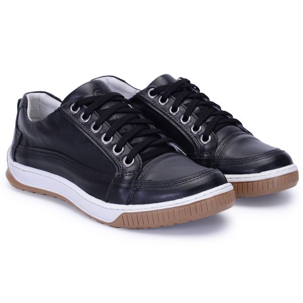 Sapato Masculino Casual Porshe Amura 114/02 Preto