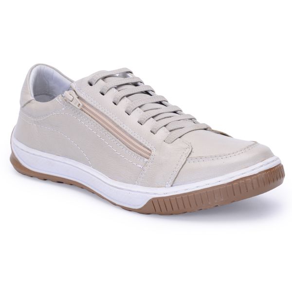 Sapatenis Masculino Casual Masculino De Couro Bmbrasil 608/15 Gelo