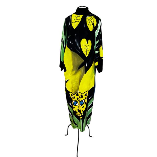 Kimono Tsuki Viscose Estampa Natureza 