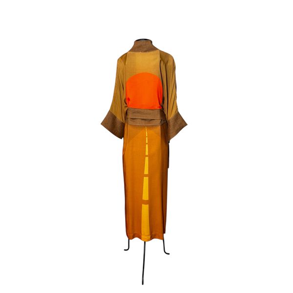 Kimono Viscose SunSet Variante Outono