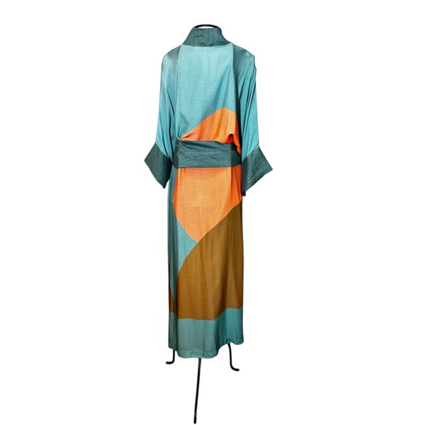 Kimono Viscose Estampa Voar Variante Verão