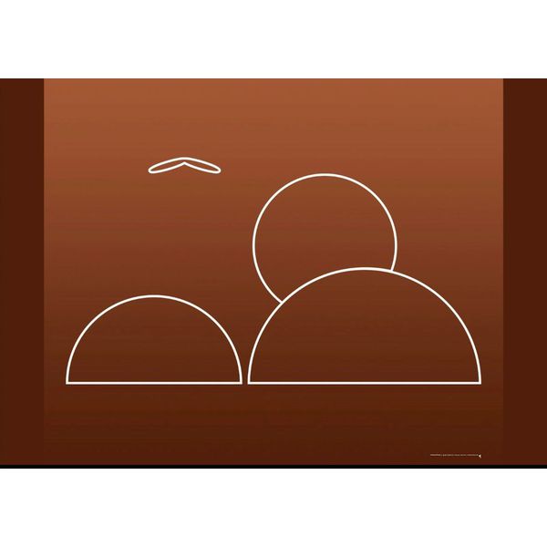 Panô Estampa Voar Linha Terracota - Variante Primavera