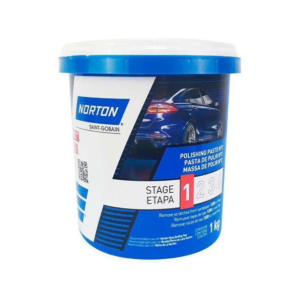 Massa De Polir Ice 1kg Norton