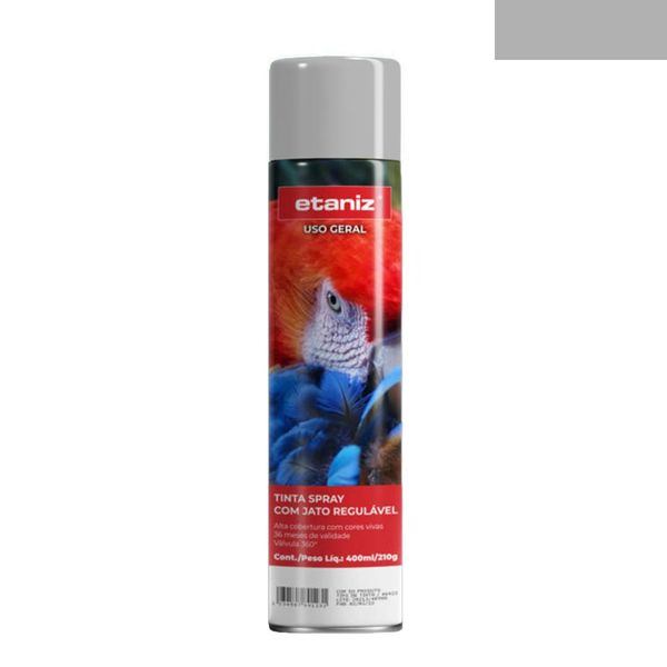 Tinta Spray Cinza Primer Ug Etaniz 400ml