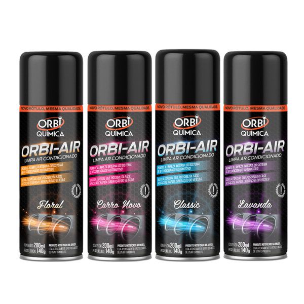 Limpa Ar Condicionado Carro Novo Granada 200ml Orbi