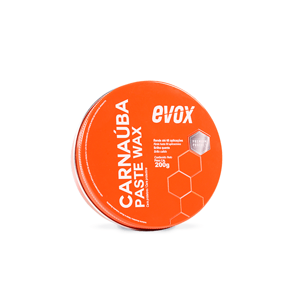 Cera De Carnauba Paste Wax Evox 200g