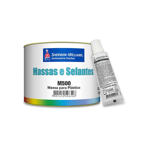 Massa Para Plastico M500 400g Sherwin Williams