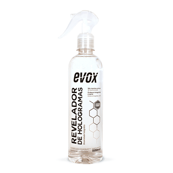 Revelador De Holograma 500ml Evox