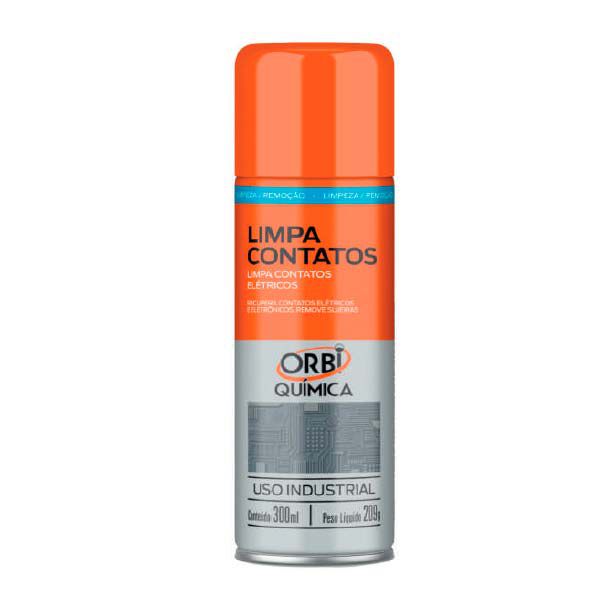 Limpa Contato Eletrico Industrial 300ml Orbi