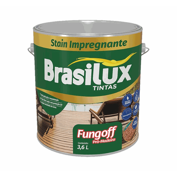 Fungoff Stain Natural 900ml Brasilux