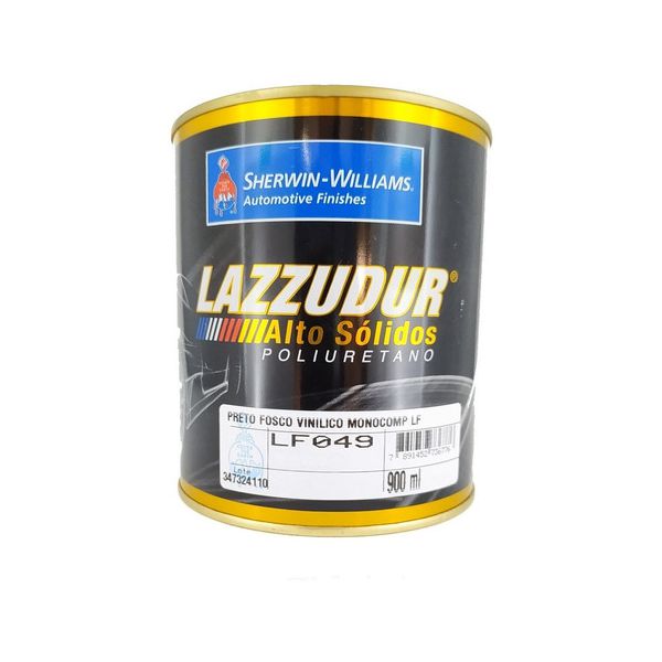 Preto Fosco Vinilico Monocomponente 900ml Sherwin Williams