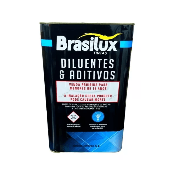 Thinner Diluente Pu para Poliester - 5L - Brasilux