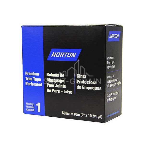 Fita de Proteção Borracha Trim Masking Tape - 50mmx10m - Norton