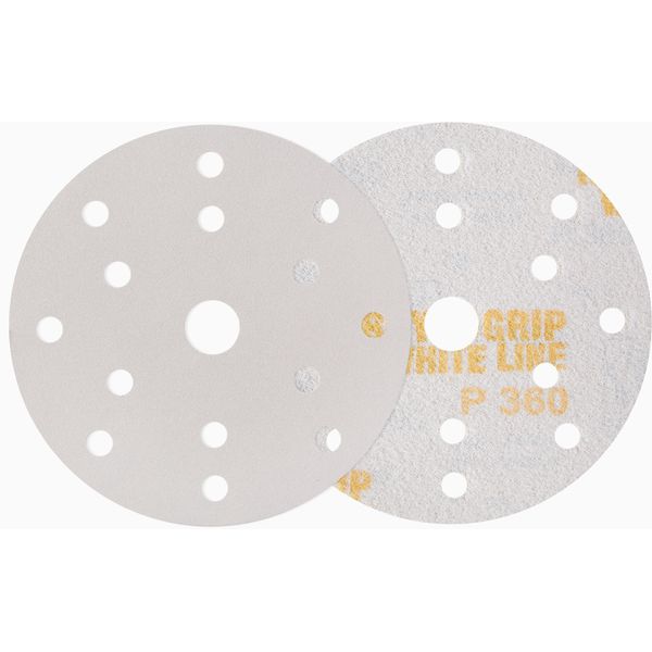 Disco Hookit P220 6F Rhynogrip White 6" - Indasa