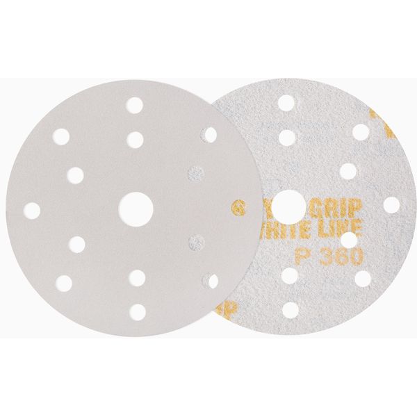 Disco Hookit P400 6F Rhynogrip White 6" - Indasa