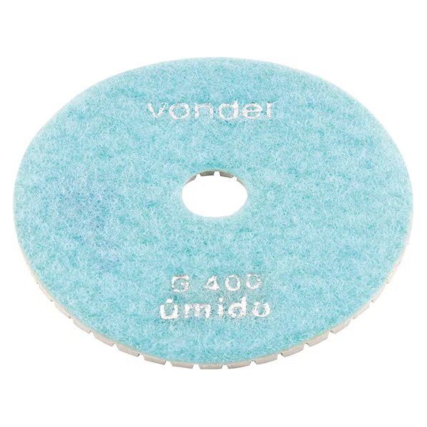 Disco Lixa Diamantado para Marmore Umido 4" G400 - Vonder