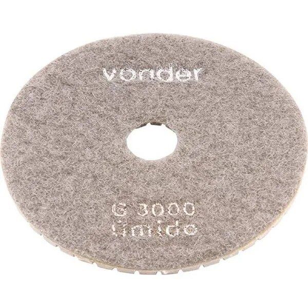 Disco Lixa Diamantado para Marmore Umido 4" G3000 - Vonder