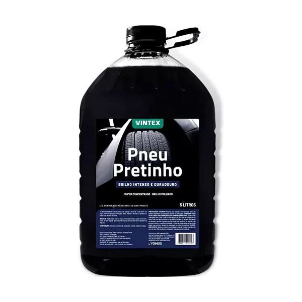 Pneu Pretinho Brilho Intenso e Duradouro 5L Wintex - Vonixx