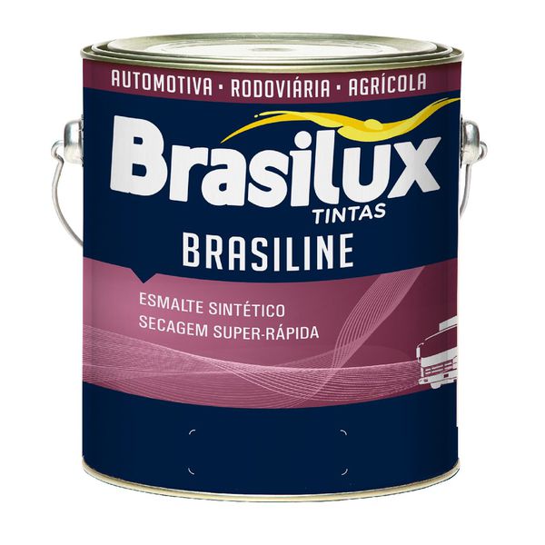 Esmalte Sintetico Vermelho Segurança 5R4/14 Rapida 3,6L - Brasilux