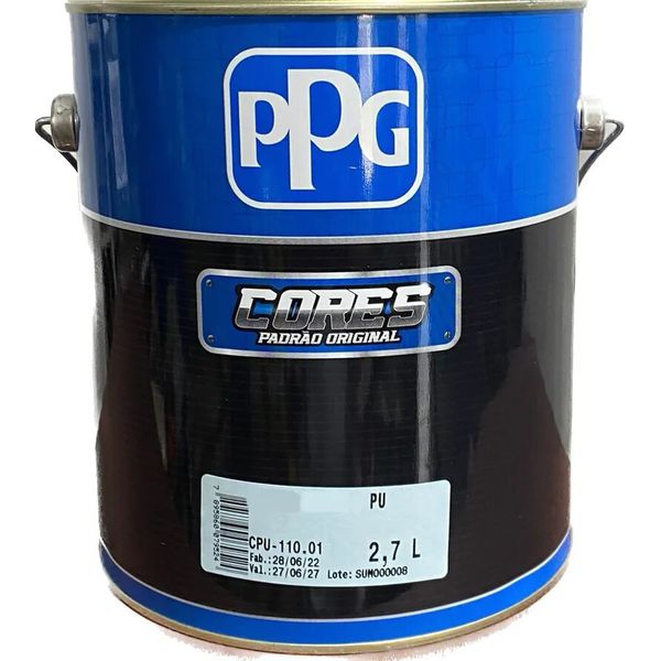 Tinta Pu Branco Puro 2,7L + Catalisador 900ml PPG