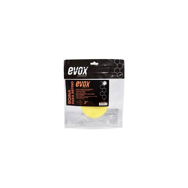 Boina Espuma Refino Amarela 3" - Evox