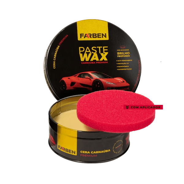 Cera Past Wax - Cera Carnauba 1500g - FARBEN