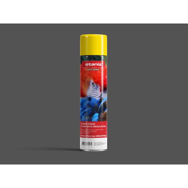 Tinta Spray Aluminio Rodas Metalico Etaniz 400ml