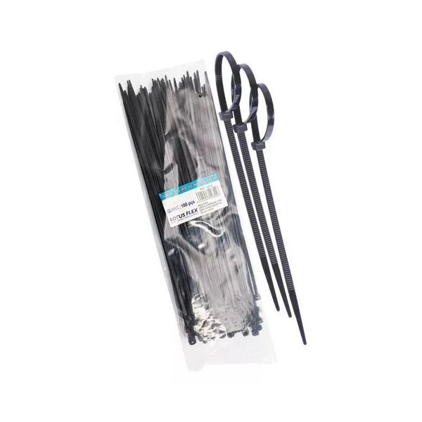 ABRAÇADEIRA PLASTICA PRETA 4,8X500 - 50CM