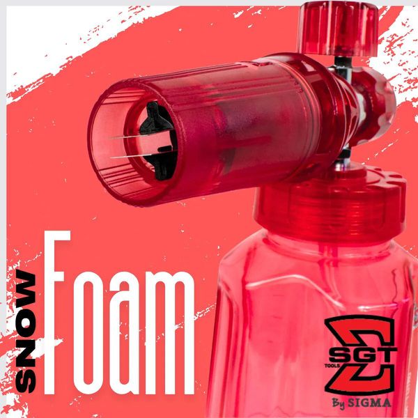 HAZMAT スノーボード 137 赤 Canhão de Espuma Snow Foam Red Shine 1L SGT Sigma | Bond Tintas