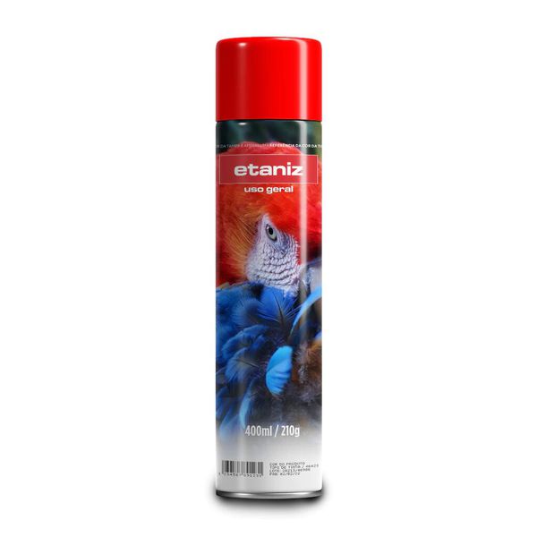 Tinta Spray Vermelho Fosco Ug Etaniz - 400ml
