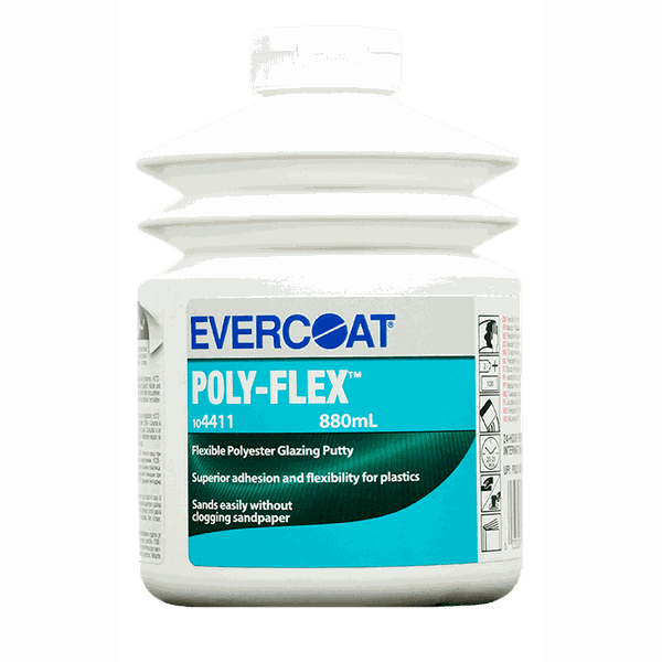 MASSA POLIESTER PLASTICO POLY-FLEX 880ML EVERCOAT