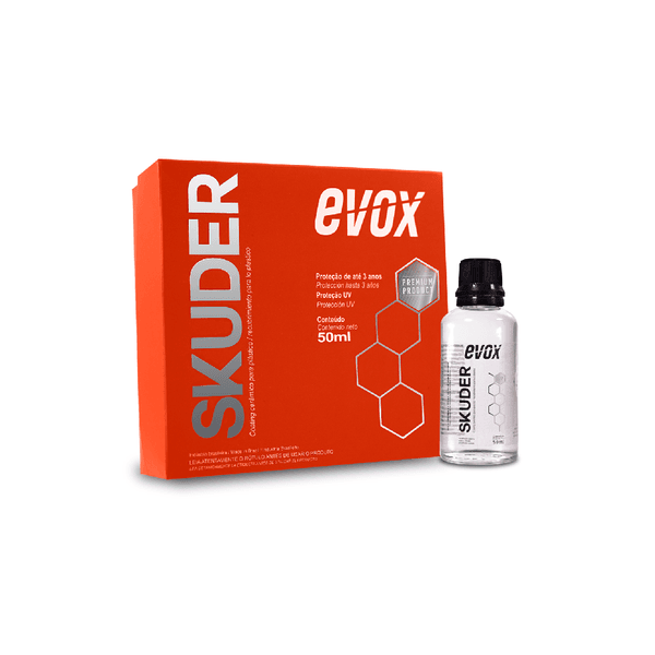 Skuder Vitrificador Ceramico Para Plastico 50ml Evox