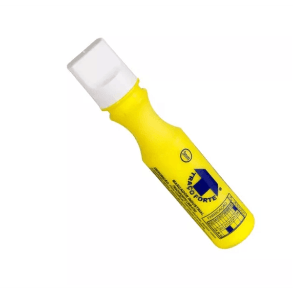 MARCADOR INDUSTRIAL AMARELO 3MM 60ML -TRACOFORTE