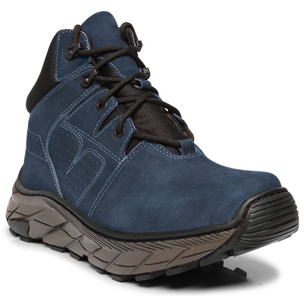 Bota Tênis Bootsland Em Couro Com Palmilha Em Gel Confort Lindo!
