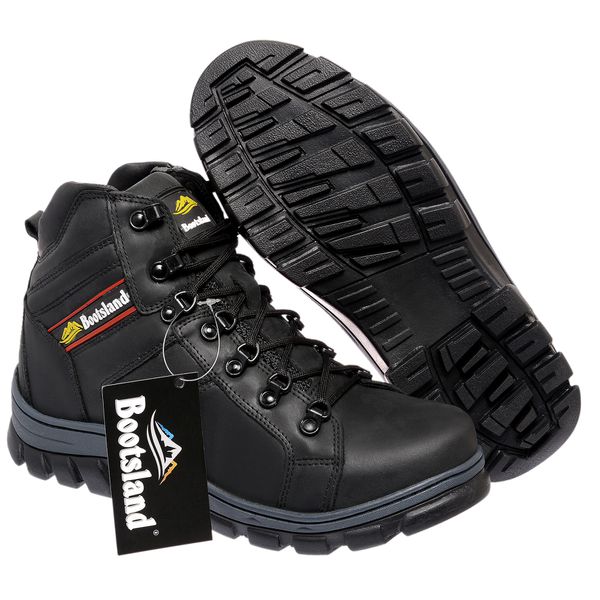 Bota Coturno Bootsland Carbon Masculina Couro Tam. Especial!