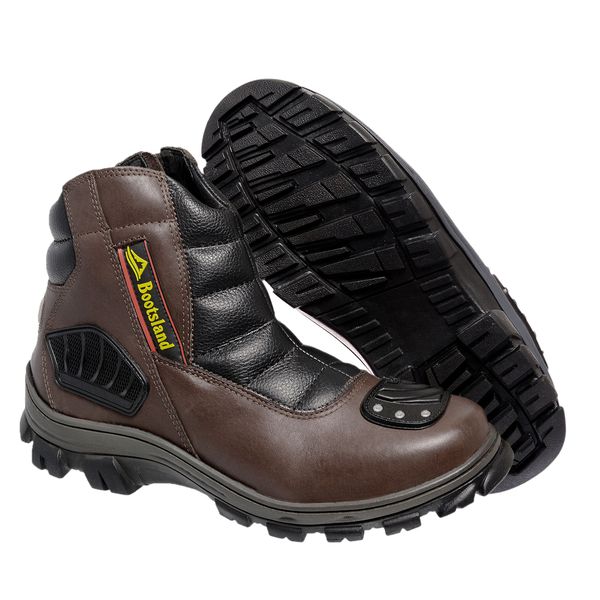 Bota Caterpillar Masculino Motociclista Preta/Semi Impermeável