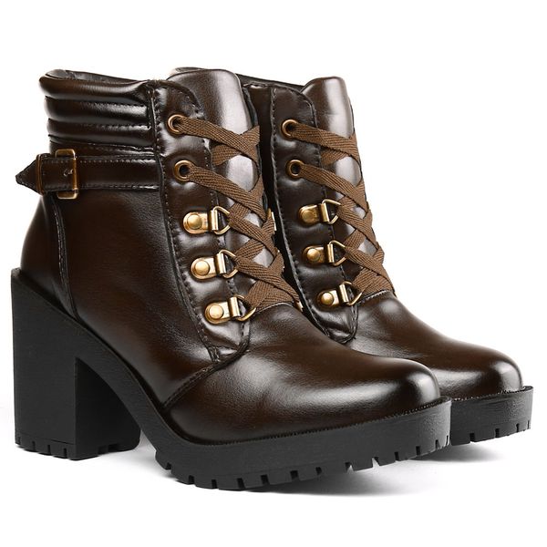 Bota tratorada salto alto 519