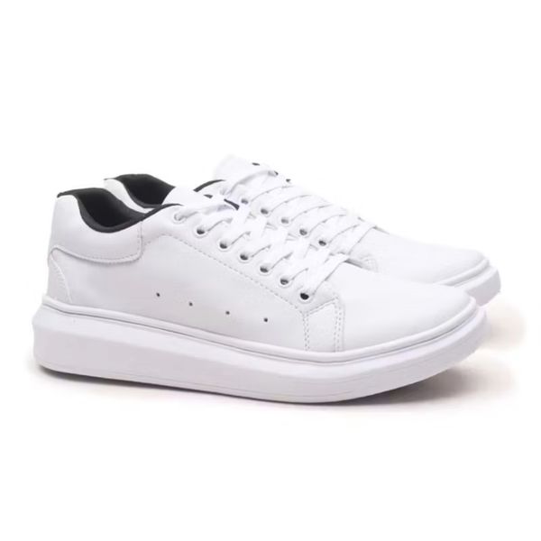 Tênis Casual All White Borgatta 