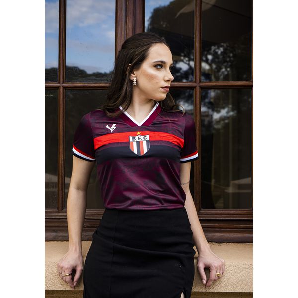 Camisa Feminina Goleiro 1 2023 Botafogo Bordô Volt