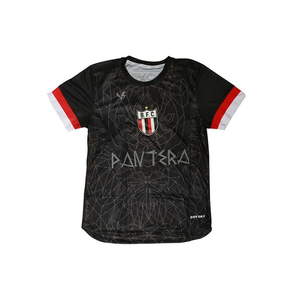 Camisa Feminina Aquecimento Botafogo Preta Volt
