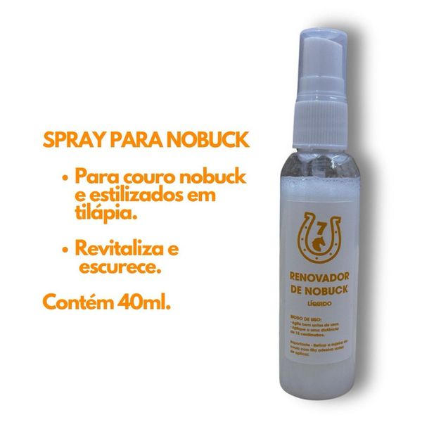 REVITALIZADOR DE COURO - Spray para Nobuck