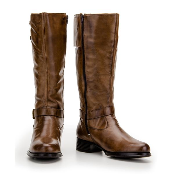 Bota Montaria Texana Em Couro Legítimo BOTAS MANGALARGA