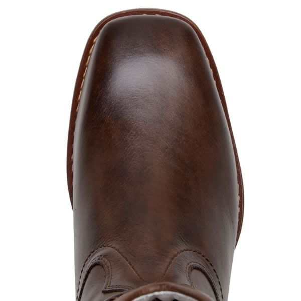 Bota Masculina 100 Couro Com Solado De Couro Natural BOTAS