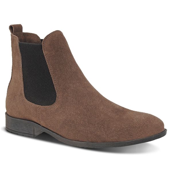 Bota de couro hotsell camurça