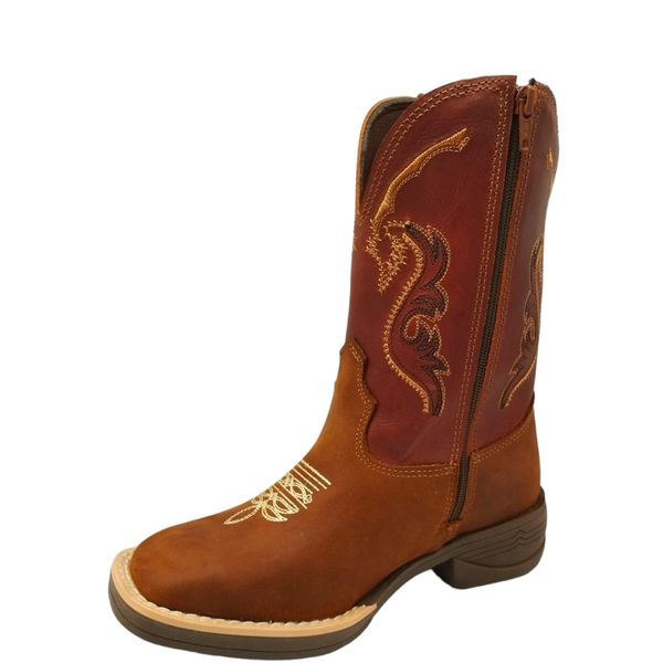 Bota Oliveira - Infantil - Crazy Capuccino / Chocolate 