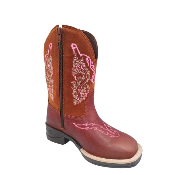 Bota Oliveira - Infantil - Fóssil Sella / Castor