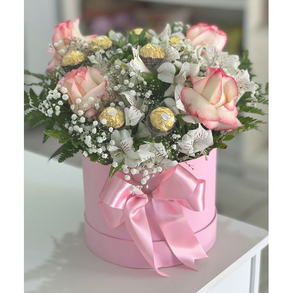 Box Flower Rose e Ferrero