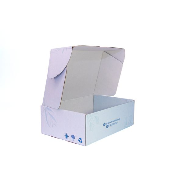 Caixa de Papelão Personalizada Branca/Kraft