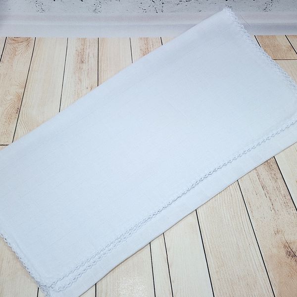 Fralda Ombro 40x80cm Quadriculada PREMIUM com picu... - BOUTIQUEDASRENDAS