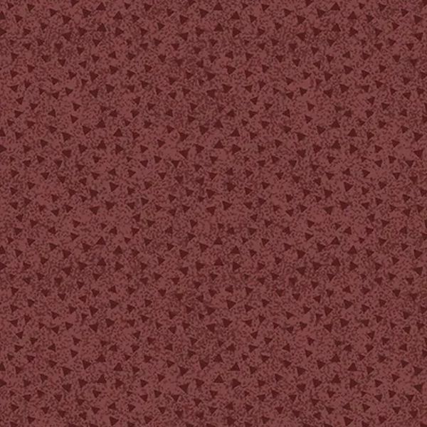 Tecido Tricoline Mini Triângulo Vinho - RT693 - BOUTIQUE DA RÊ